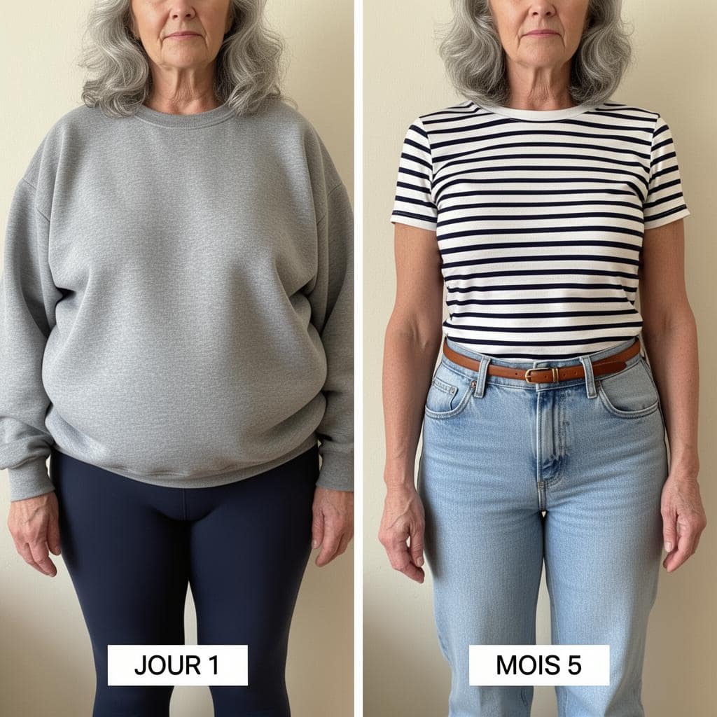 Avant / après — Françoise, 62 ans