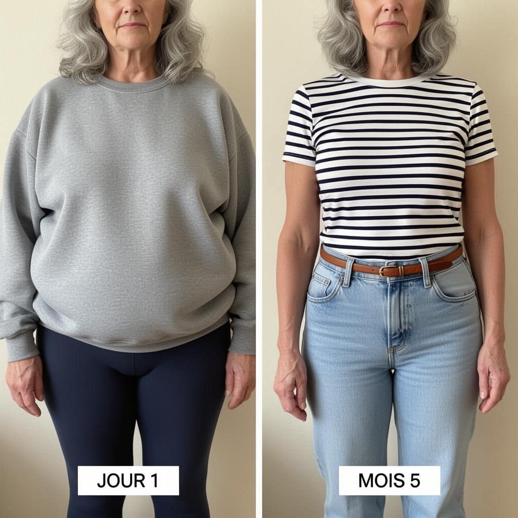 Avant / après — Françoise, 62 ans