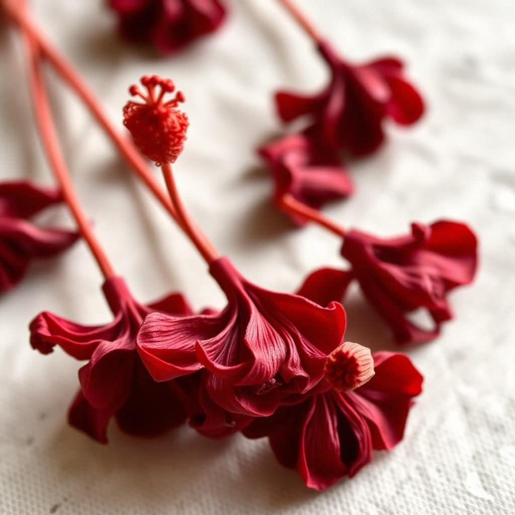 Hibiscus (oseille péi) (Hibiscus sabdariffa)